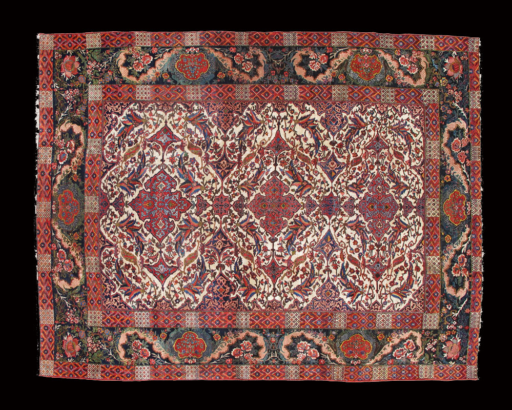 Antique baktiari Carpet - # 51835