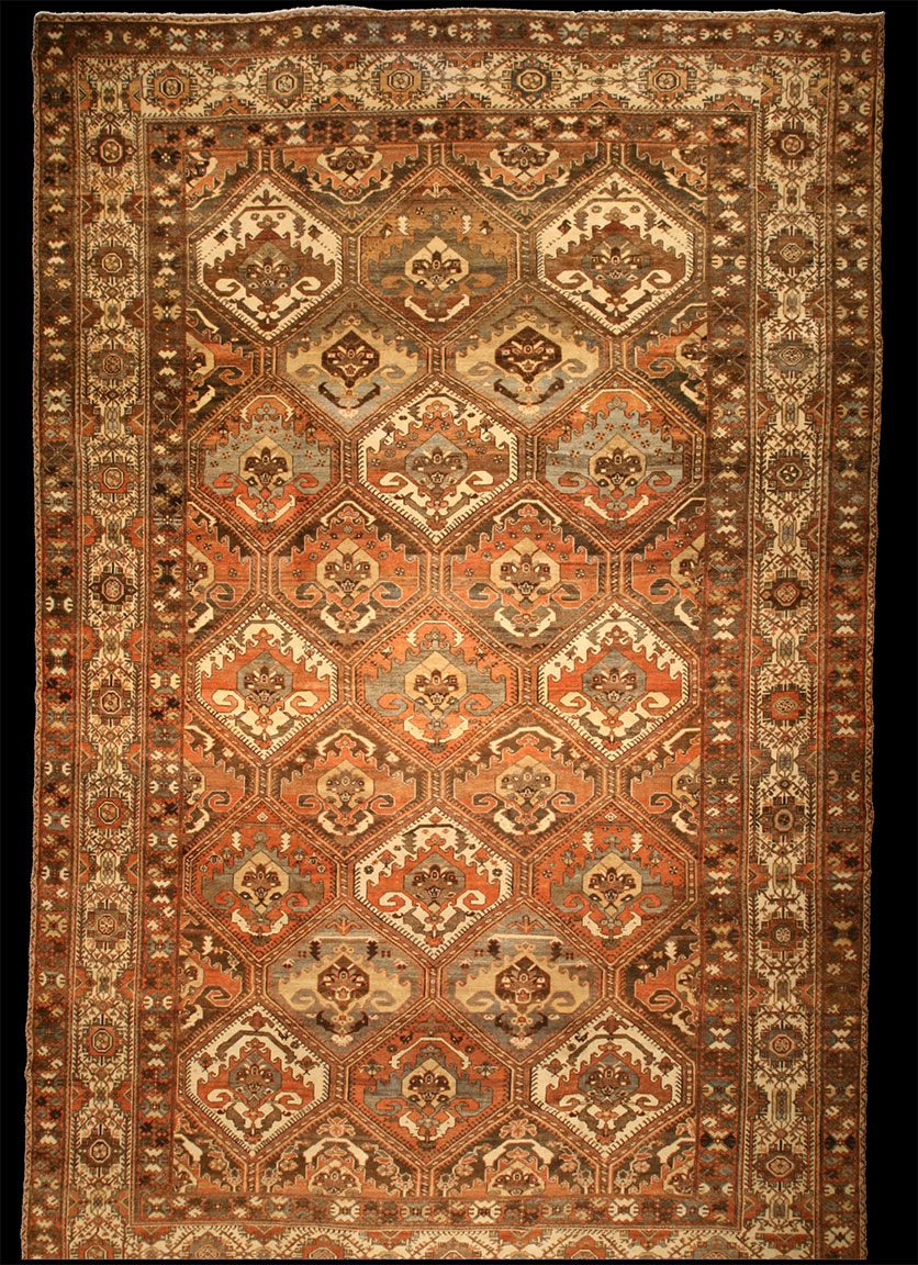 Antique baktiari Carpet - # 52159