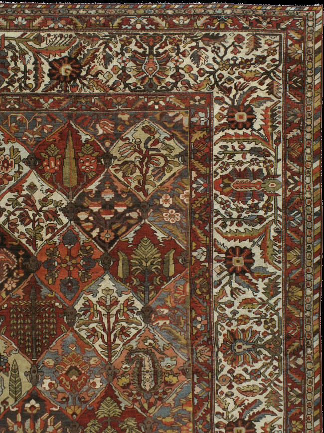 Antique baktiari Carpet - # 52332