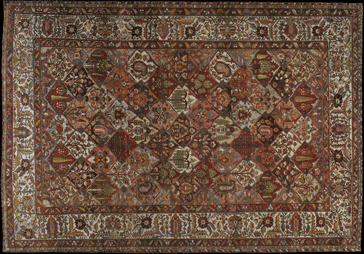 Antique baktiari Carpet - # 52332