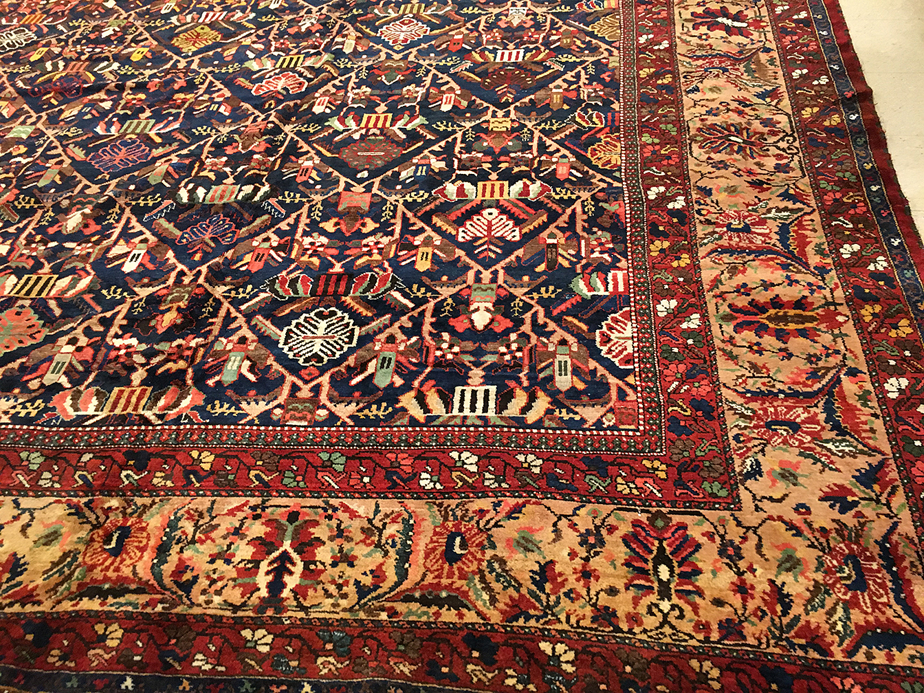 Antique baktiari Carpet - # 53723