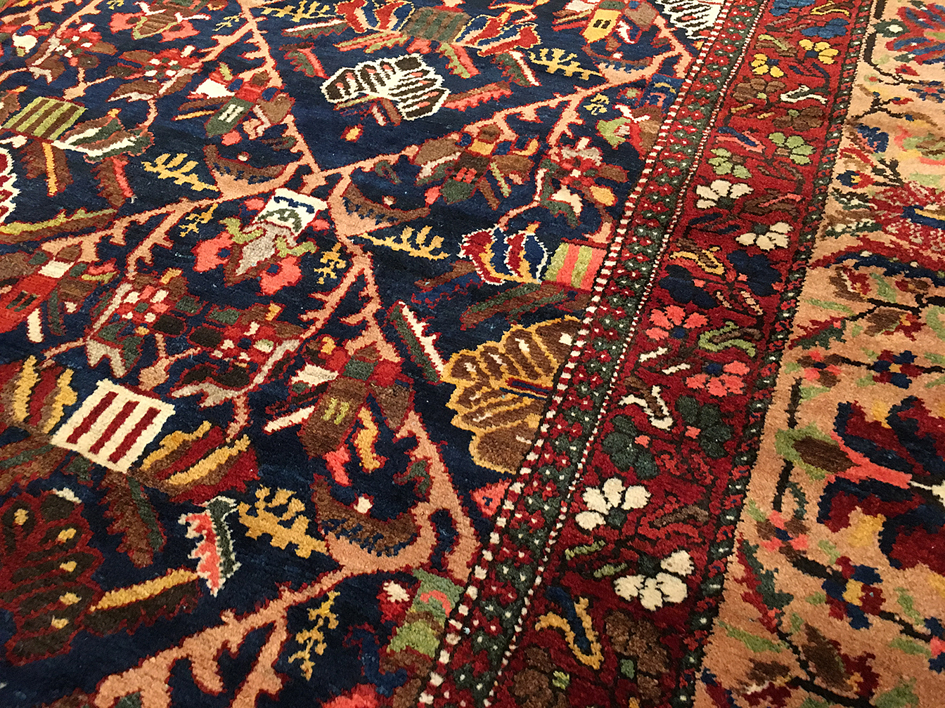 Antique baktiari Carpet - # 53723