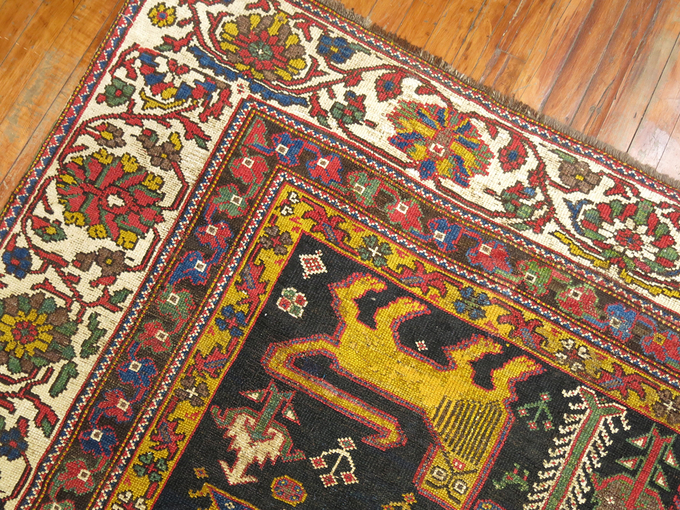 Antique baktiari Carpet - # 55702