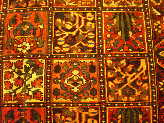 Antique baktiari Carpet - # 5838