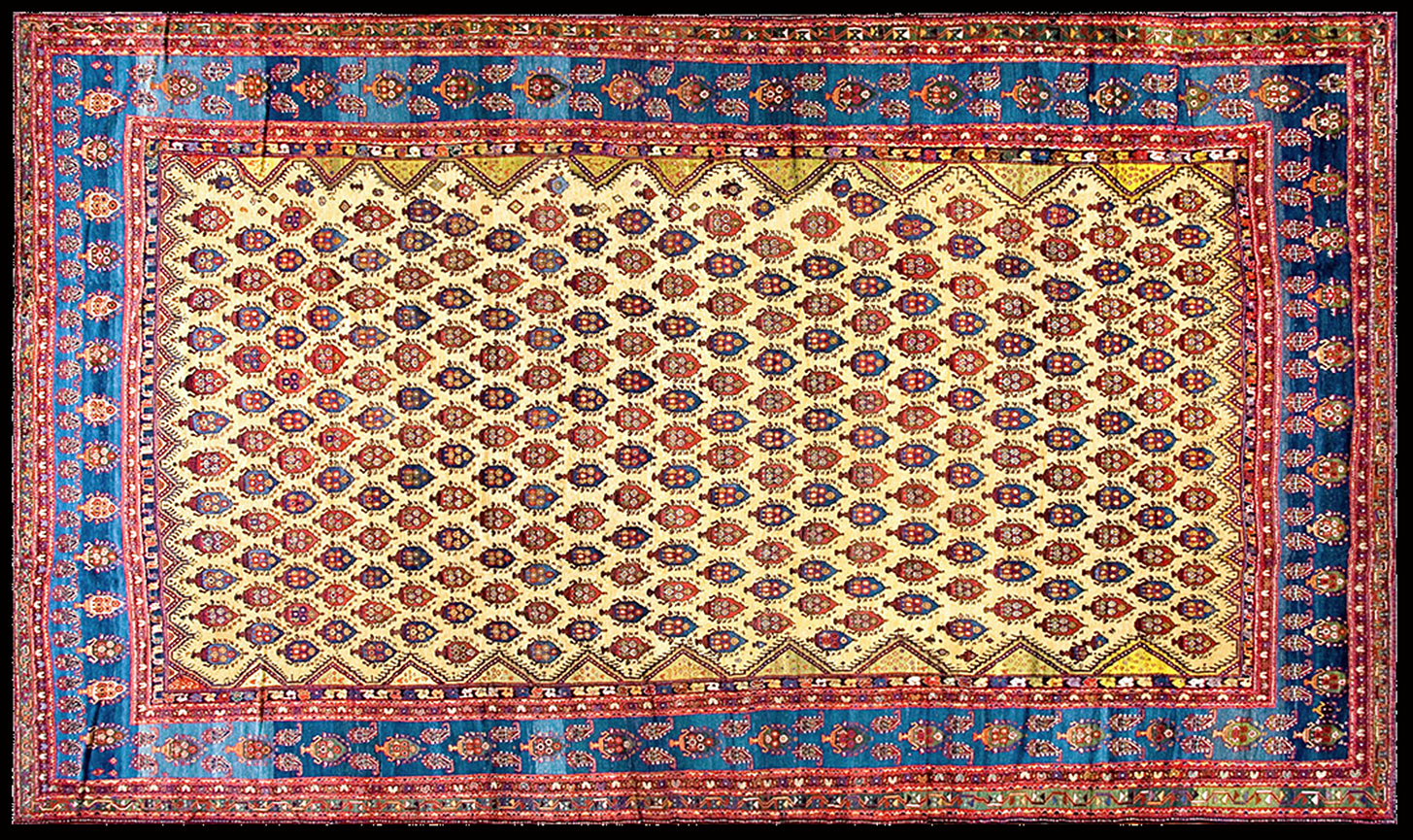 Antique baktiari Carpet - # 9265