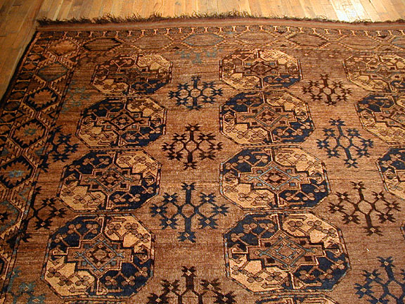 Antique beshir Carpet - # 4934