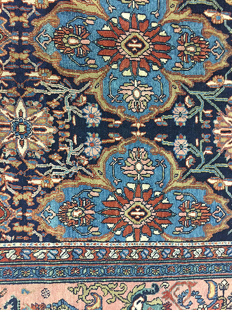 Antique bibi kabad Carpet - # 51519