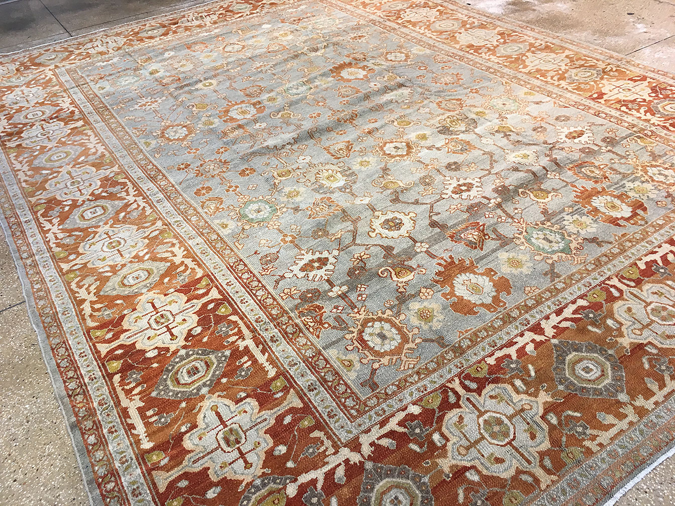 Antique bibi kabad Carpet - # 52341