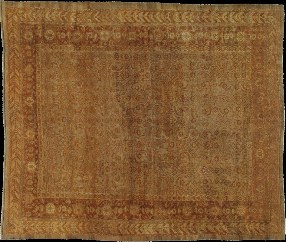 Antique bibi kabad Carpet - # 52343
