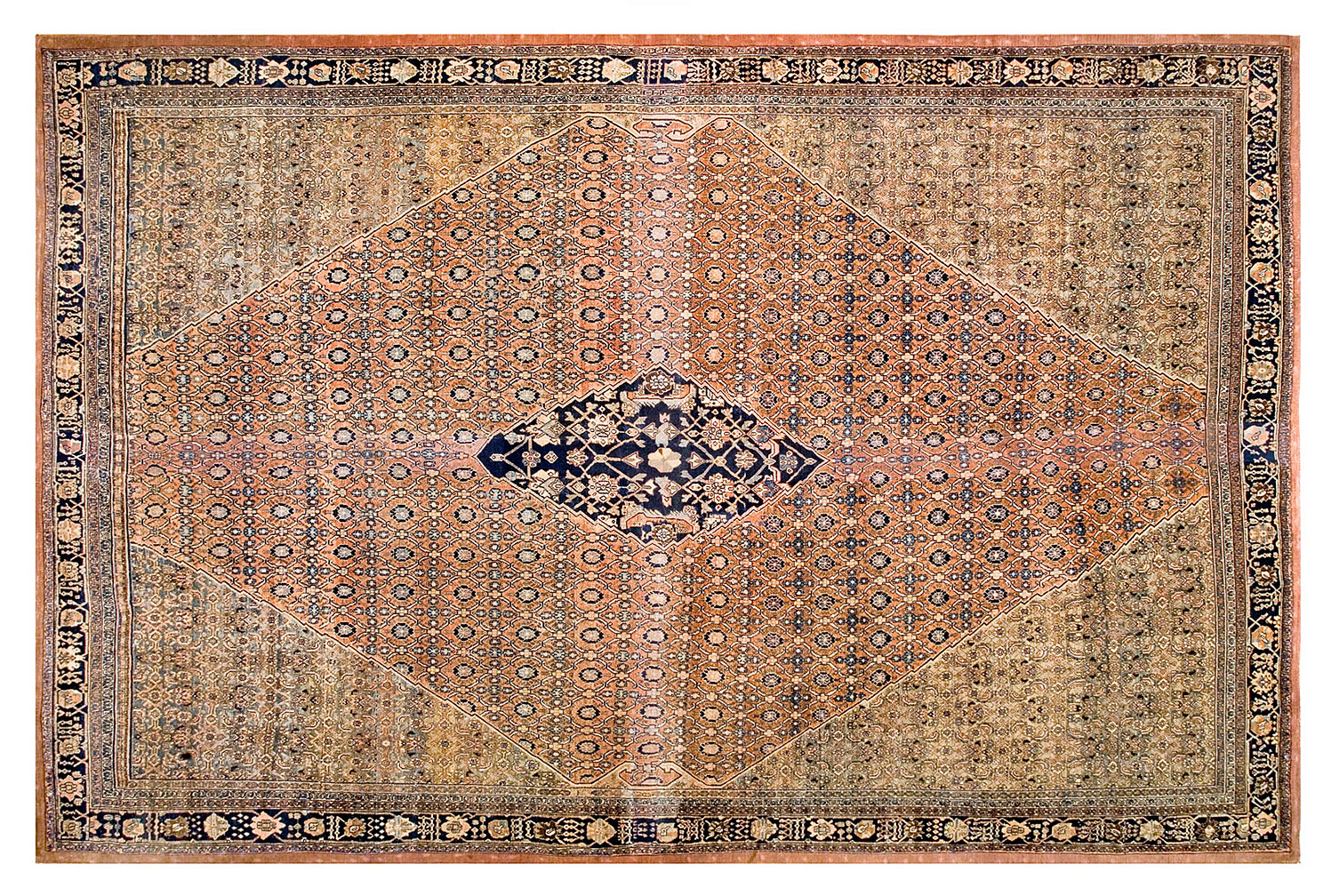 Antique bibi kabad Carpet - # 54146
