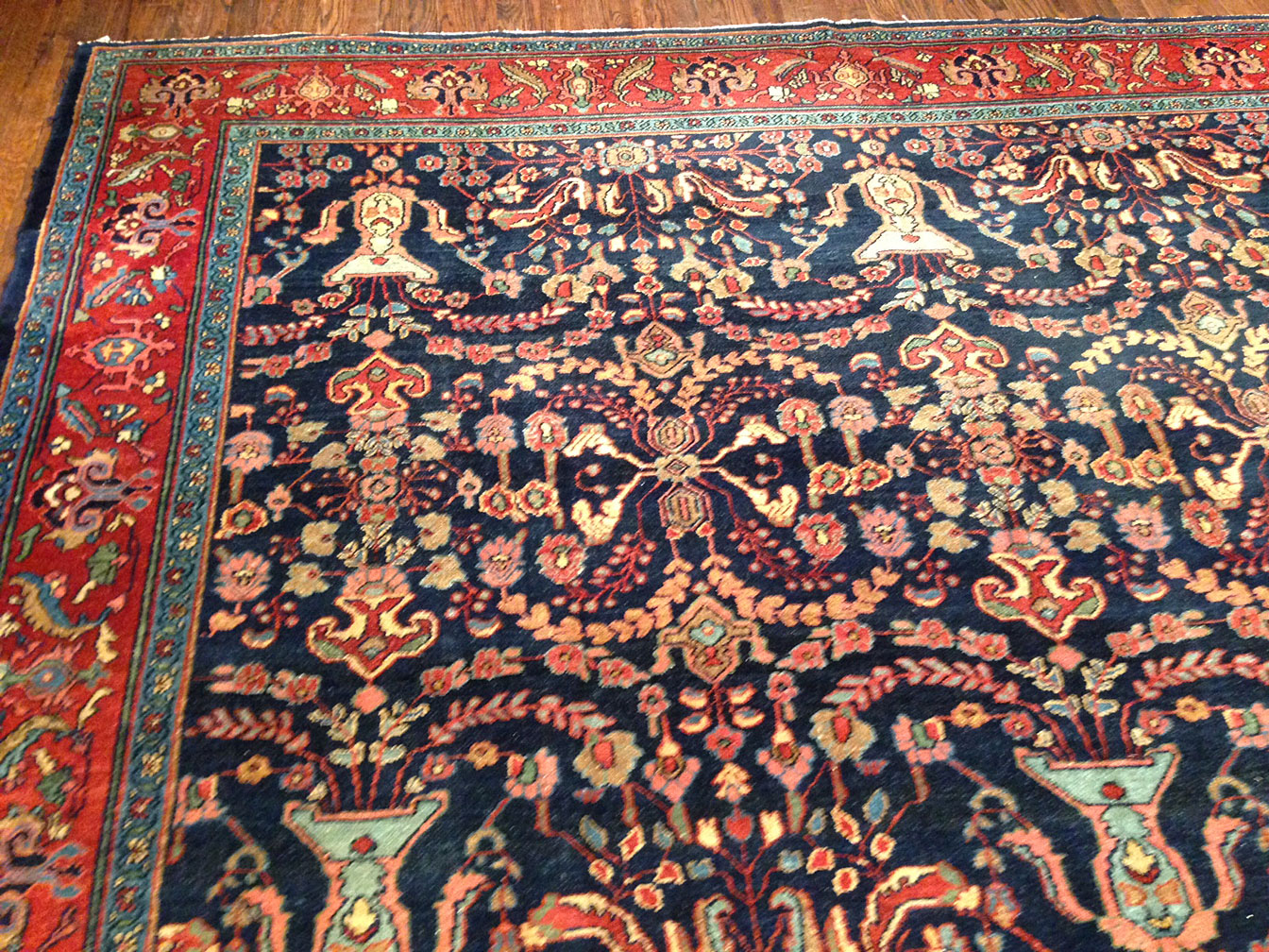 Antique bibi kabad Carpet - # 5877