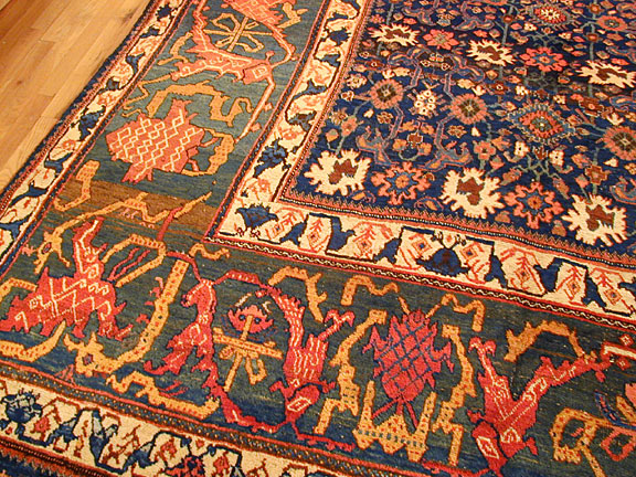Antique bidjar Carpet - # 3380