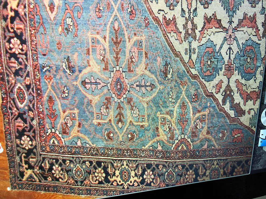 Antique bidjar Carpet - # 55312