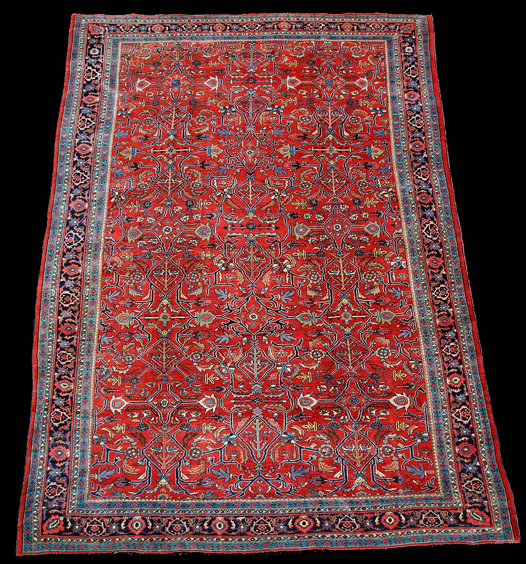 Antique bidjar Carpet - # 8977