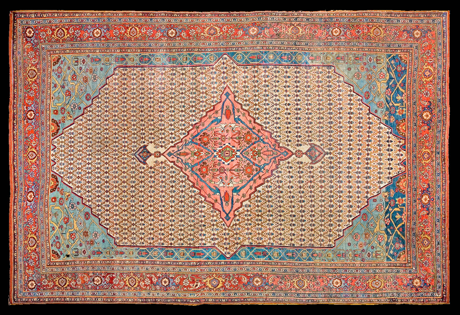 Antique bidjar Carpet - # 9022