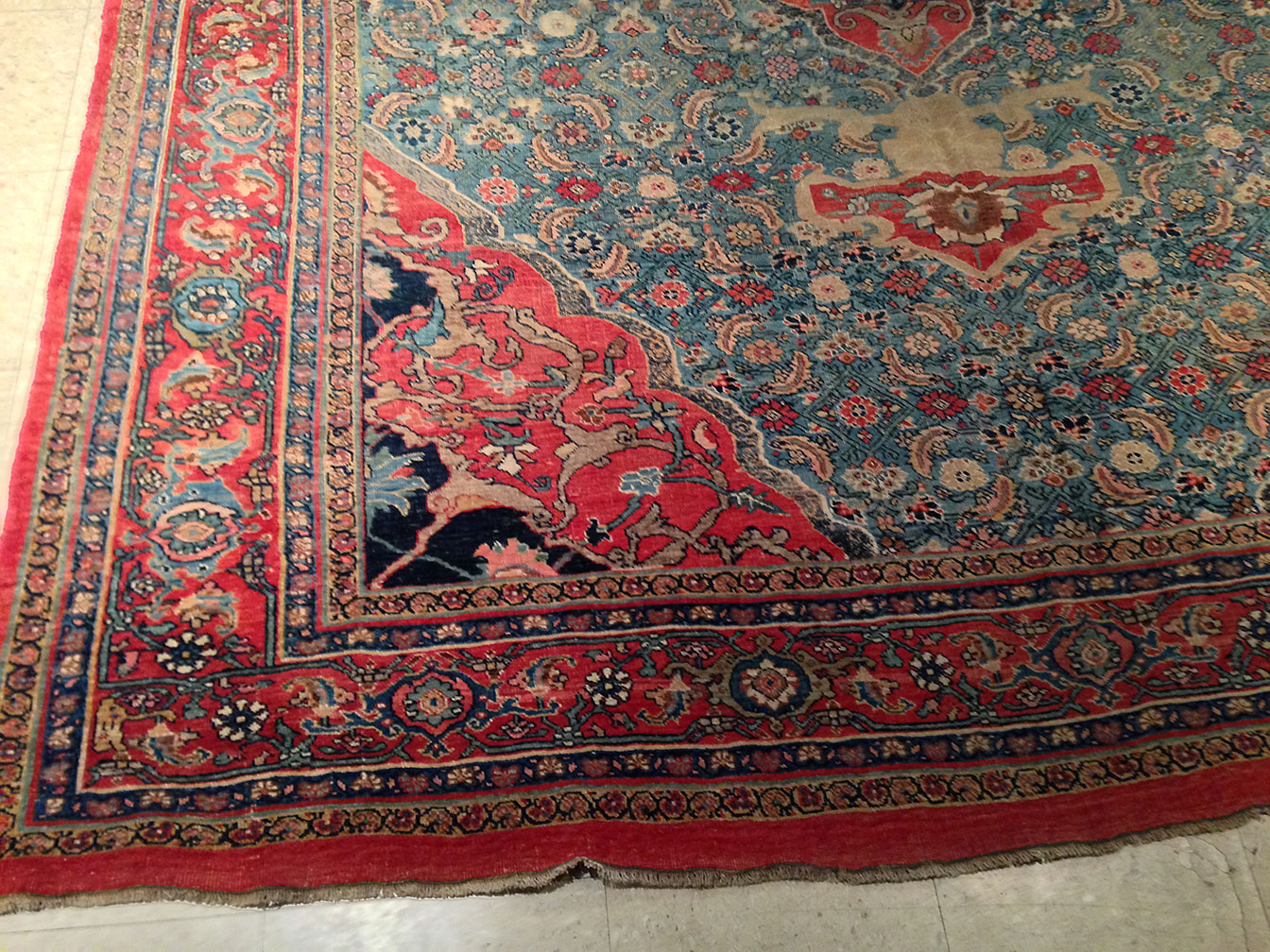 Antique bidjar Carpet - # 9167