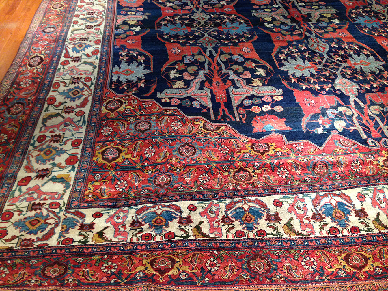 Antique bidjar Carpet - # 9246