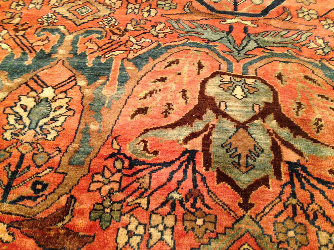 Antique bidjar Carpet - # 9636