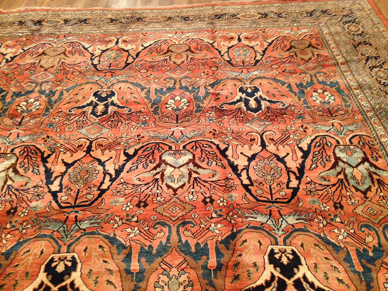 Antique bidjar Carpet - # 9636