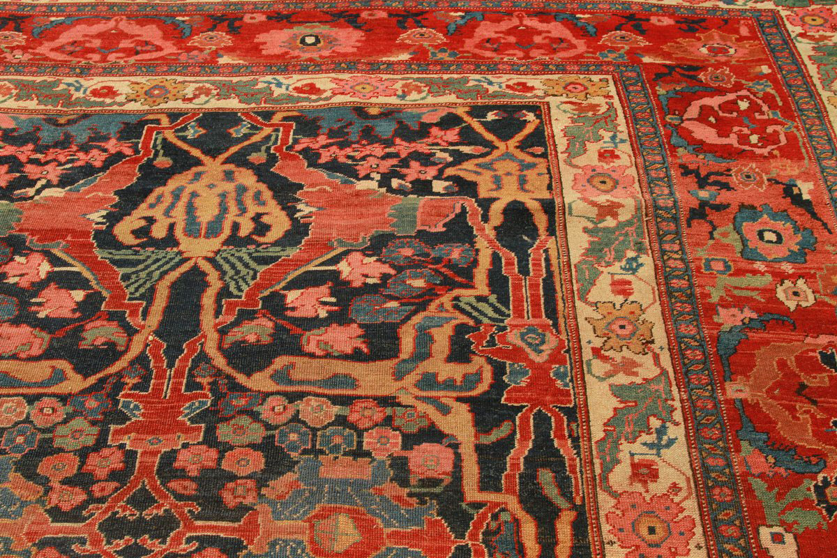 Antique bidjar, geirous Carpet - # 50352