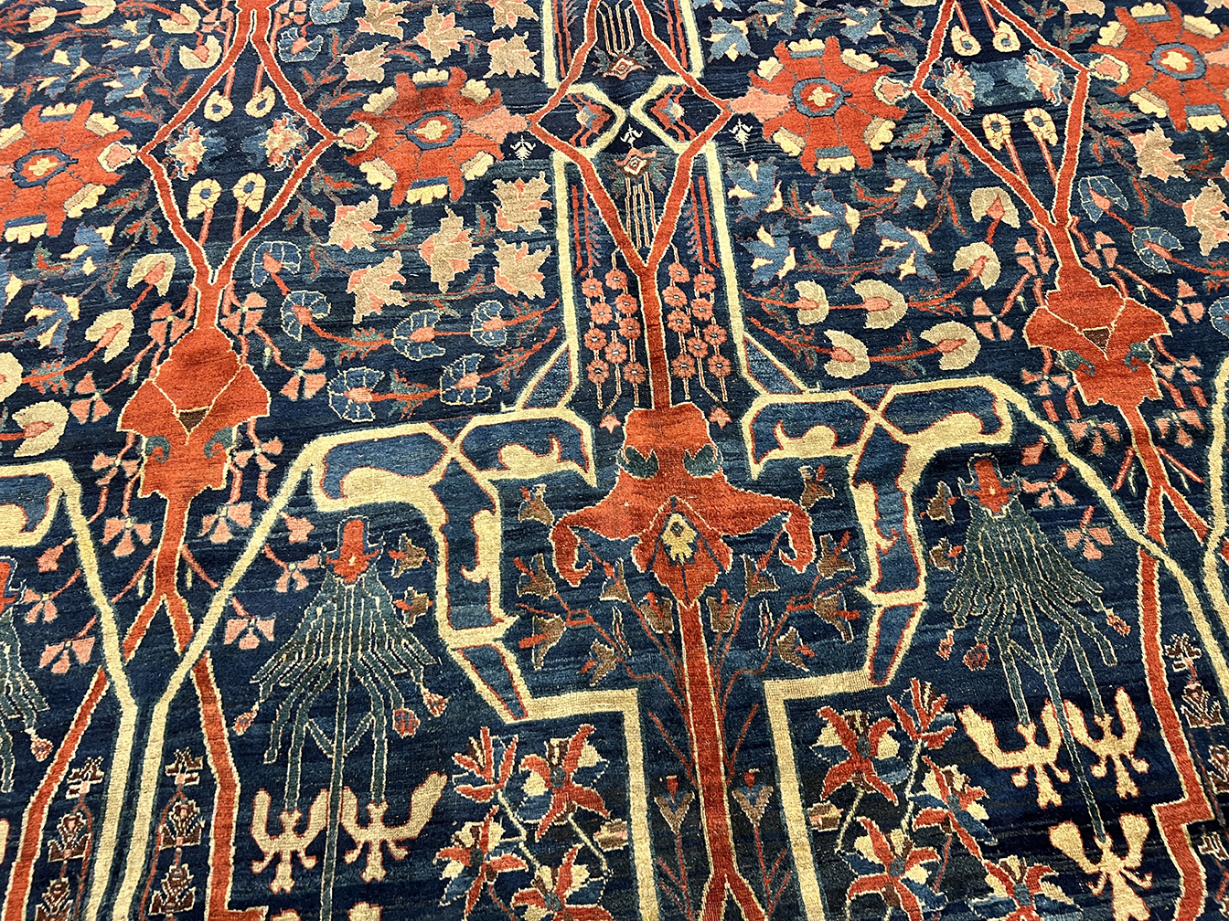 Antique bidjar, geirous Carpet - # 53811