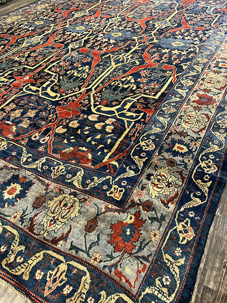 Antique bidjar, geirous Carpet - # 53811