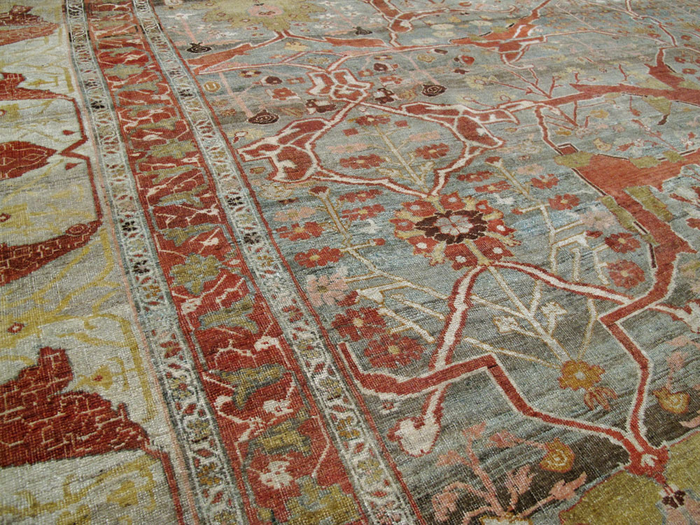 Antique bidjar, geirous Carpet - # 55471