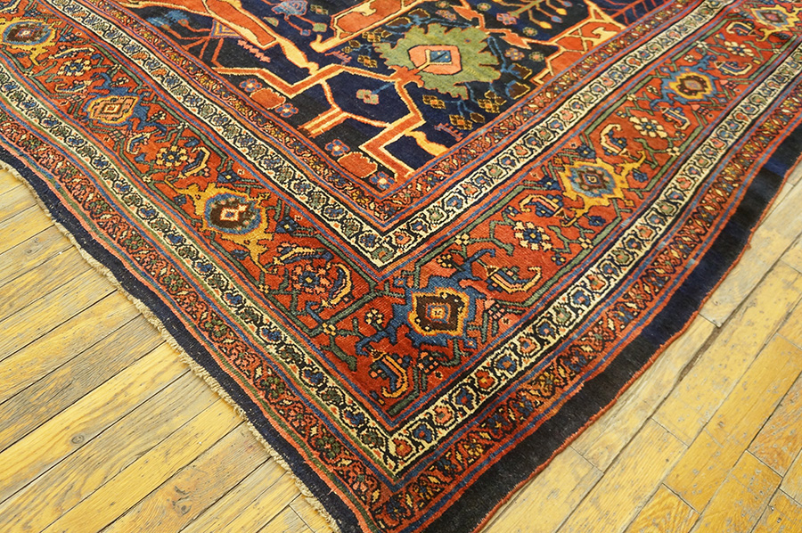 Antique bidjar, geirous Carpet - # 56339