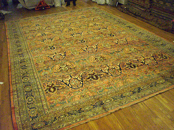 Antique bidjar, geirous Carpet - # 5933