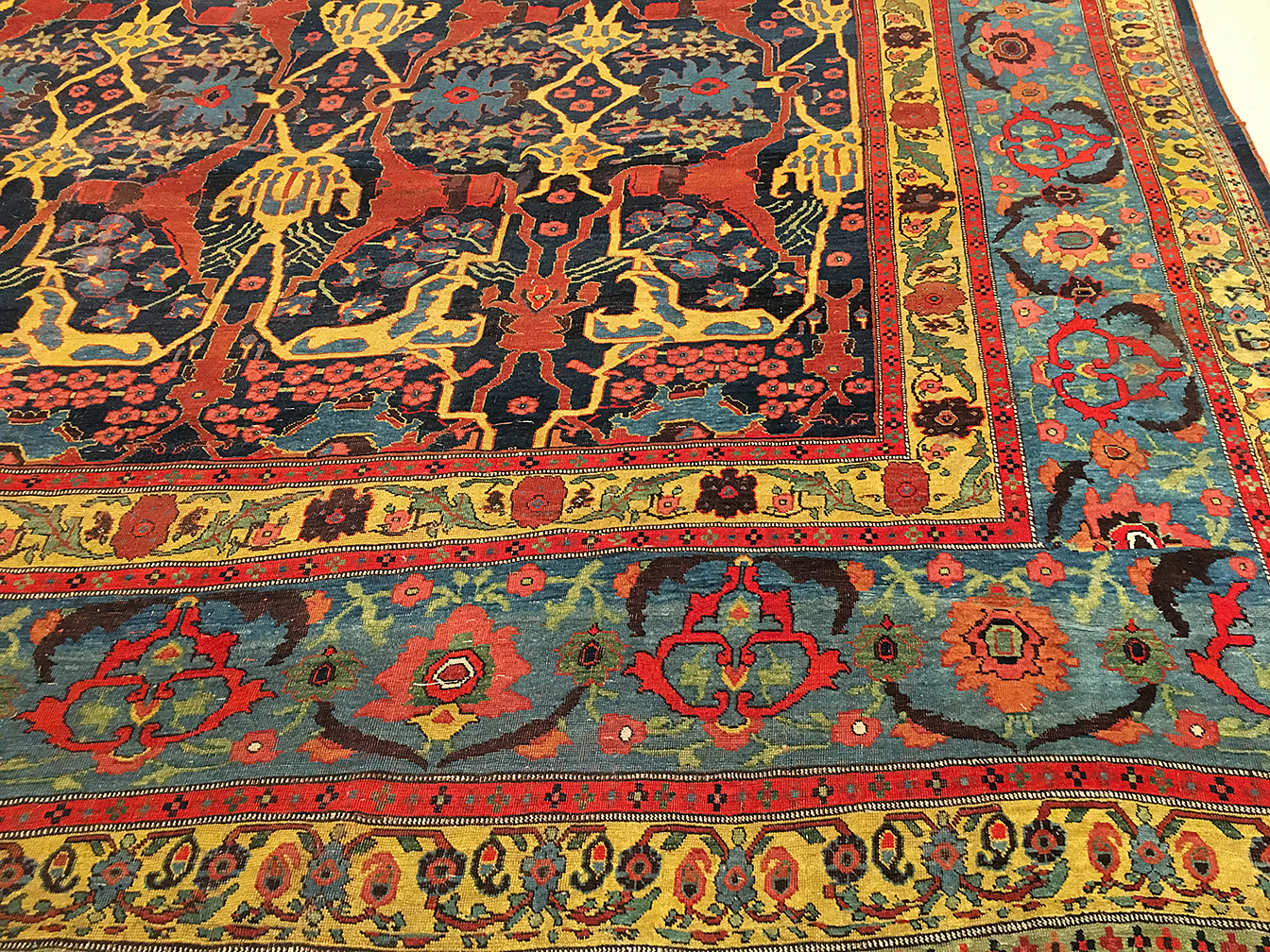 Antique bidjar, geirous Carpet - # 7260