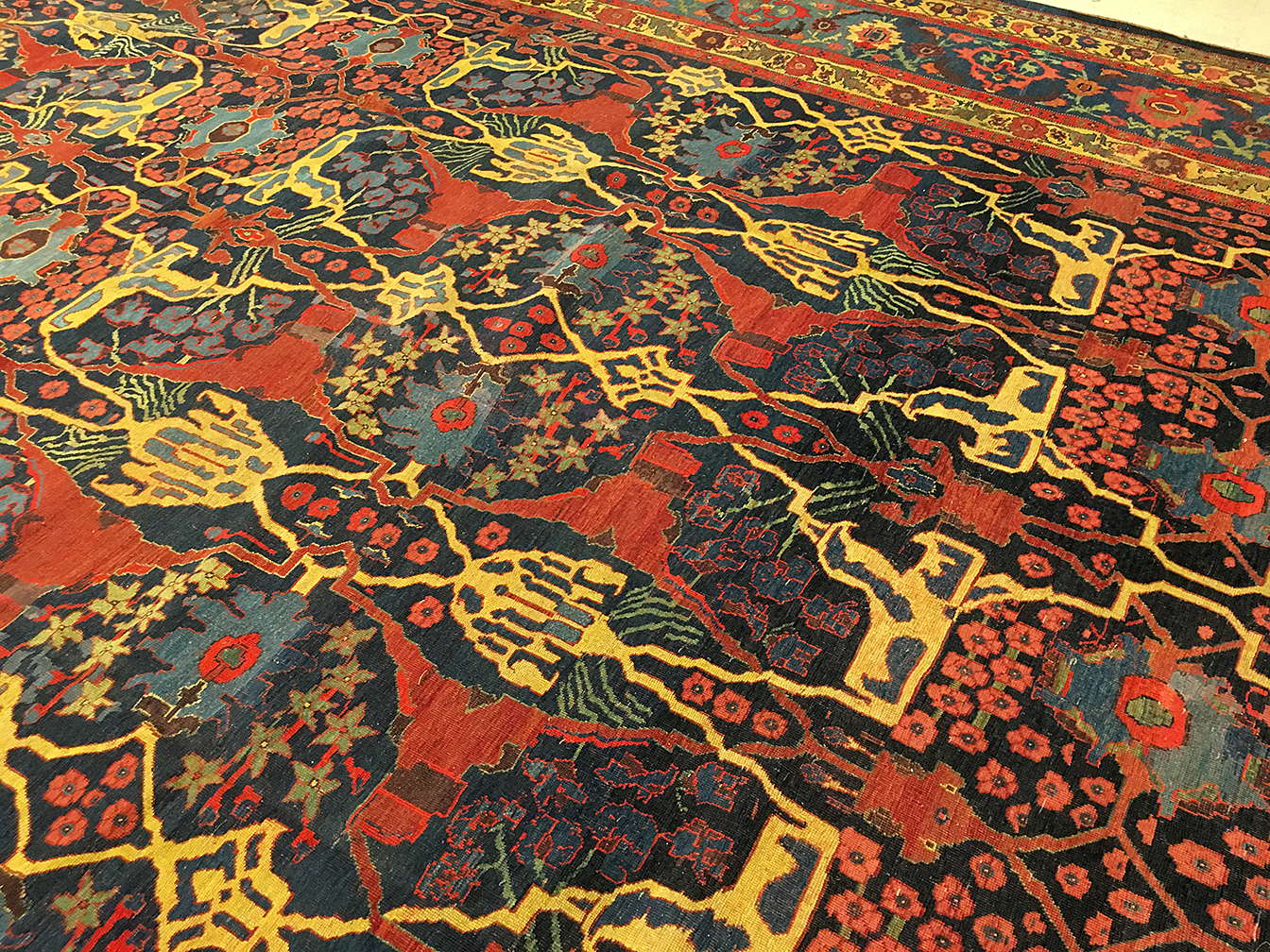 Antique bidjar, geirous Carpet - # 7260