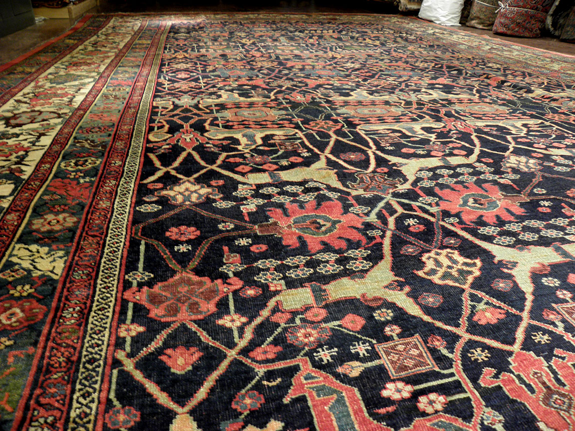 Antique bidjar, geirous Carpet - # 7368