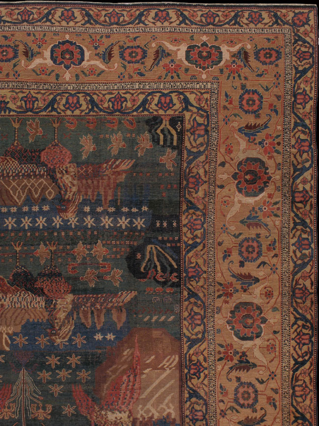 Antique bidjar, geirous Carpet - # 8530