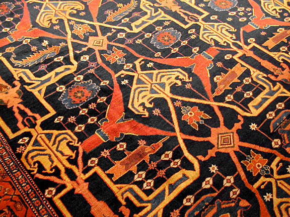Antique bidjar, geirous Carpet - # 90079