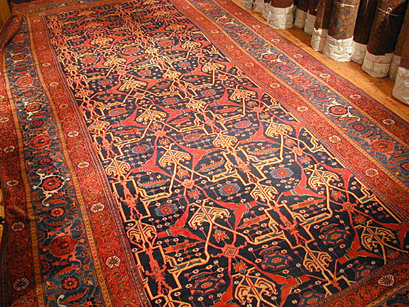 Antique bidjar, geirous Carpet - # 90079