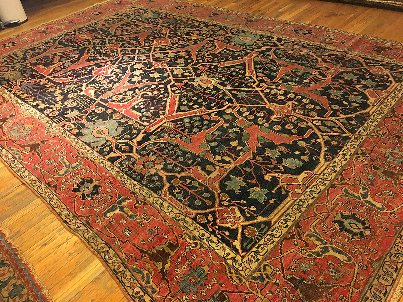 Antique bidjar, geirous Carpet - # 9010