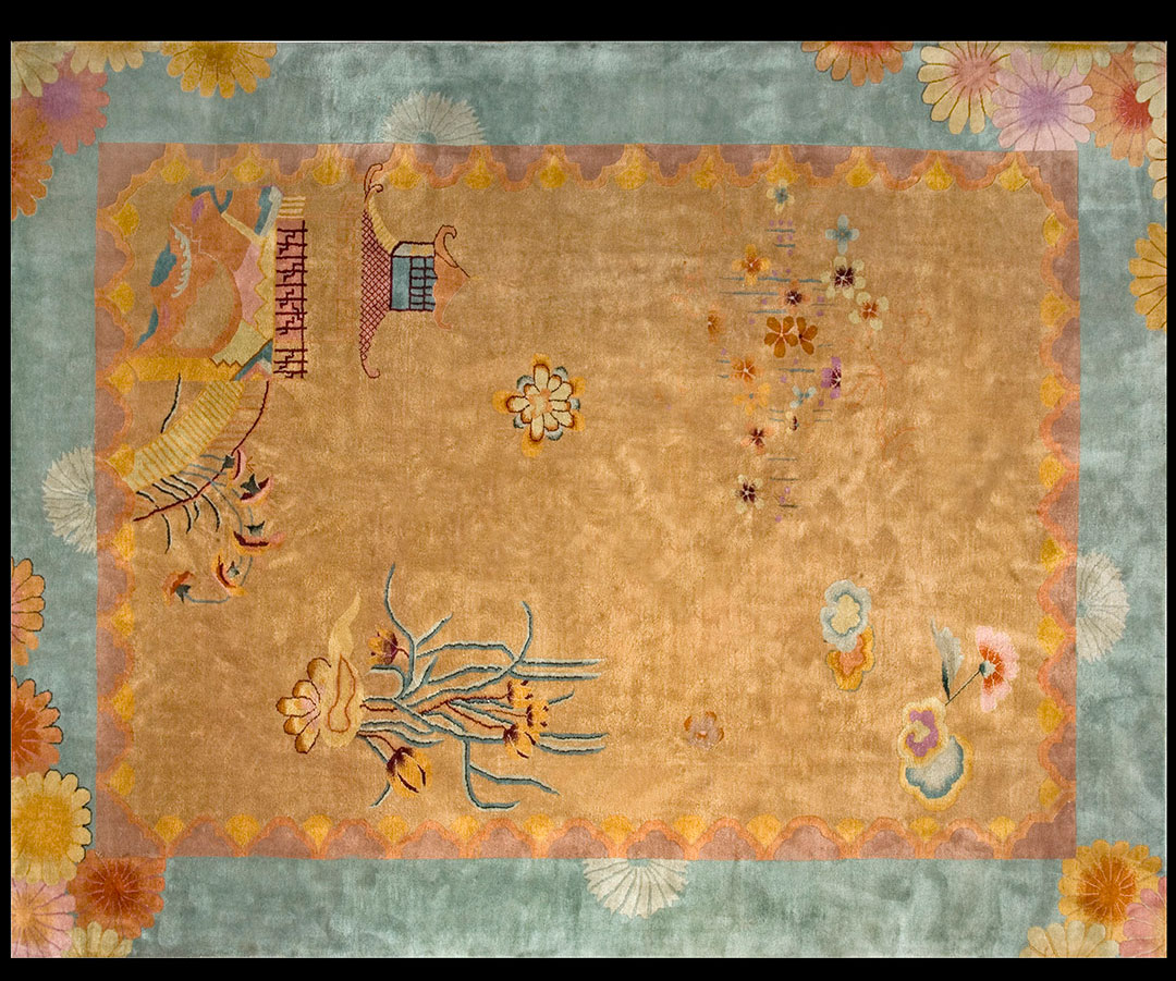 Antique chinese Carpet - # 9664