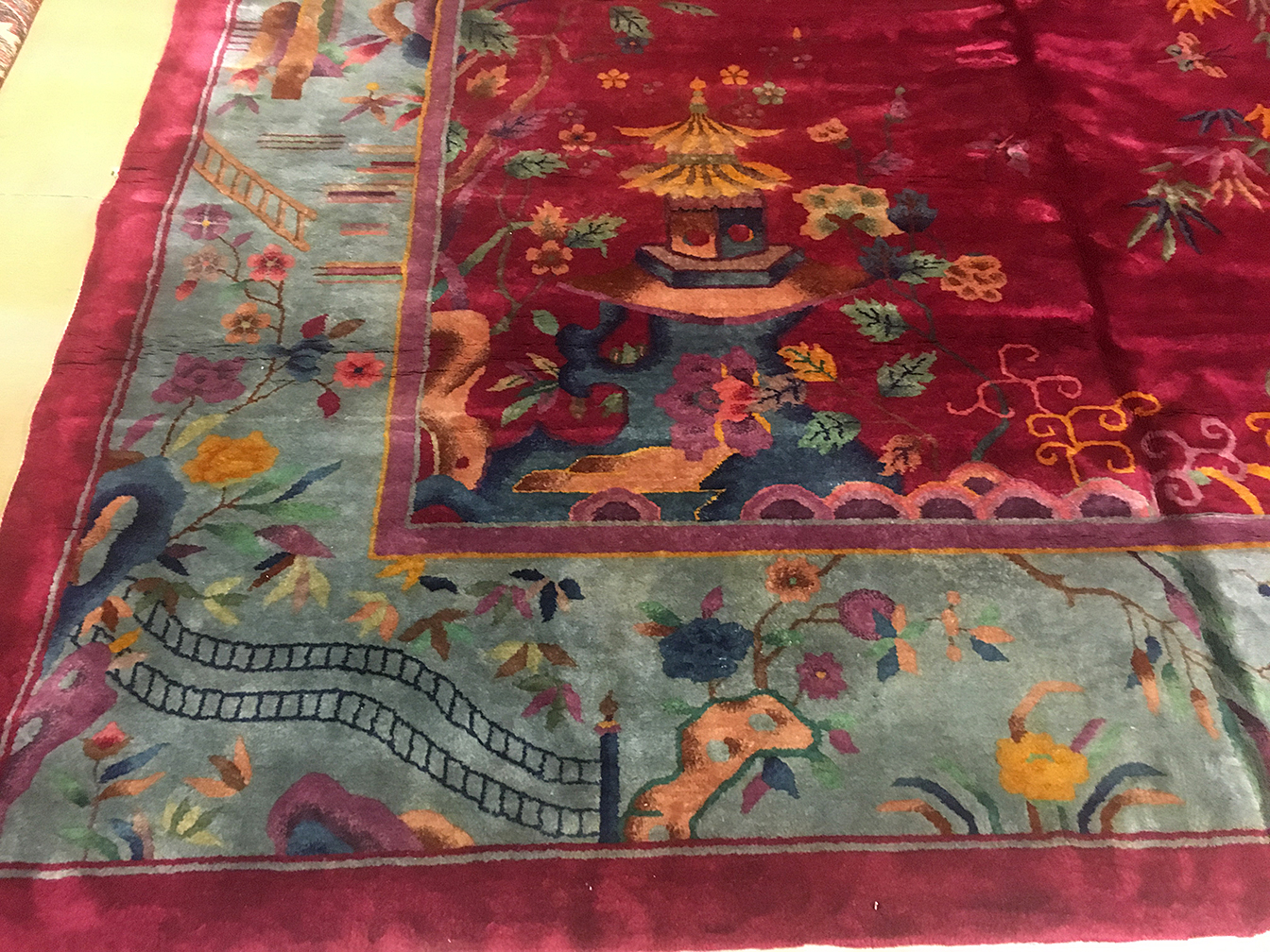 Antique chinese, nichols Carpet - # 54234