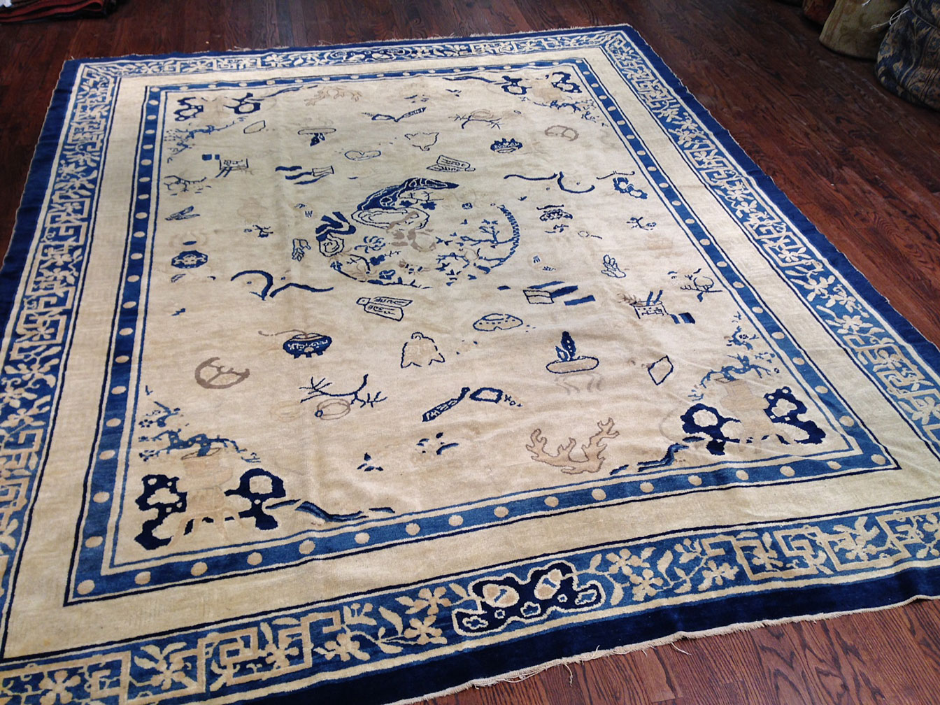 Antique chinese, peking Carpet - # 8935
