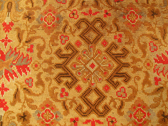 Antique donegal Carpet - # 3938