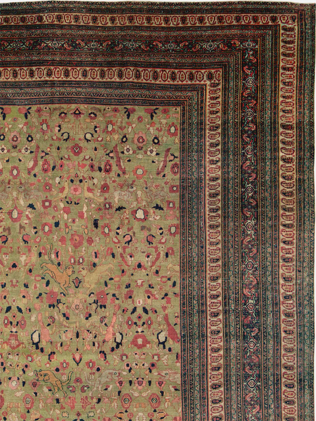 Antique dorokhsh Carpet - # 53821