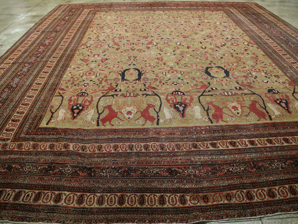 Antique dorokhsh Carpet - # 53821