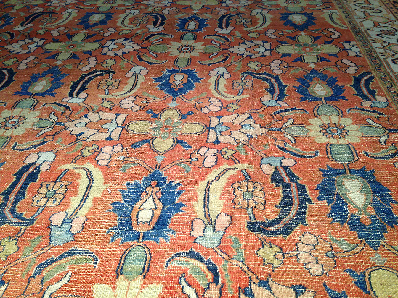 Antique dorokhsh Carpet - # 9252