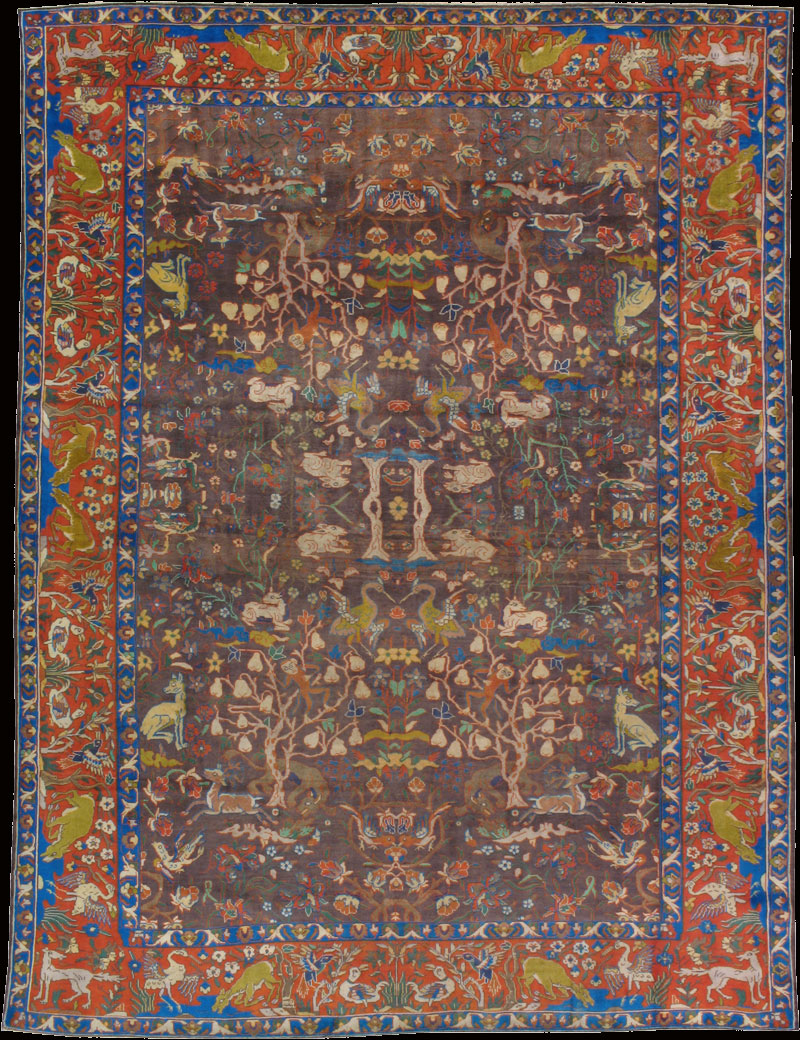 Antique dorokhsh Carpet - # 9708
