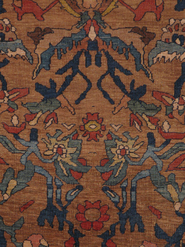 Antique fereghan Carpet - # 41852
