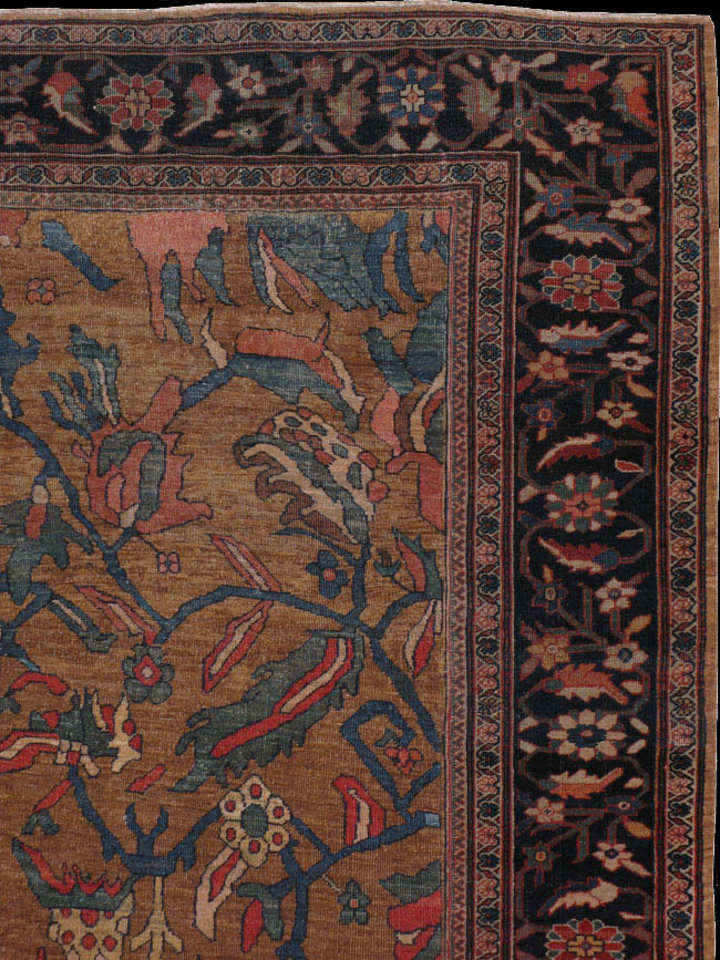 Antique fereghan Carpet - # 41852
