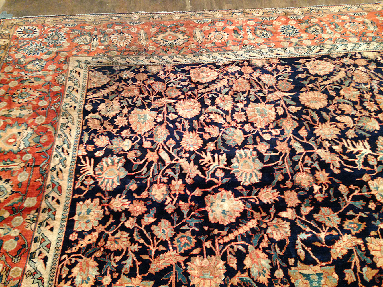 Antique fereghan Carpet - # 50283