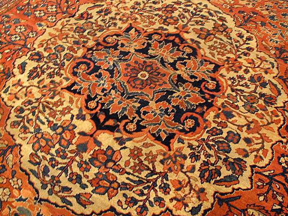 Antique fereghan Carpet - # 5175