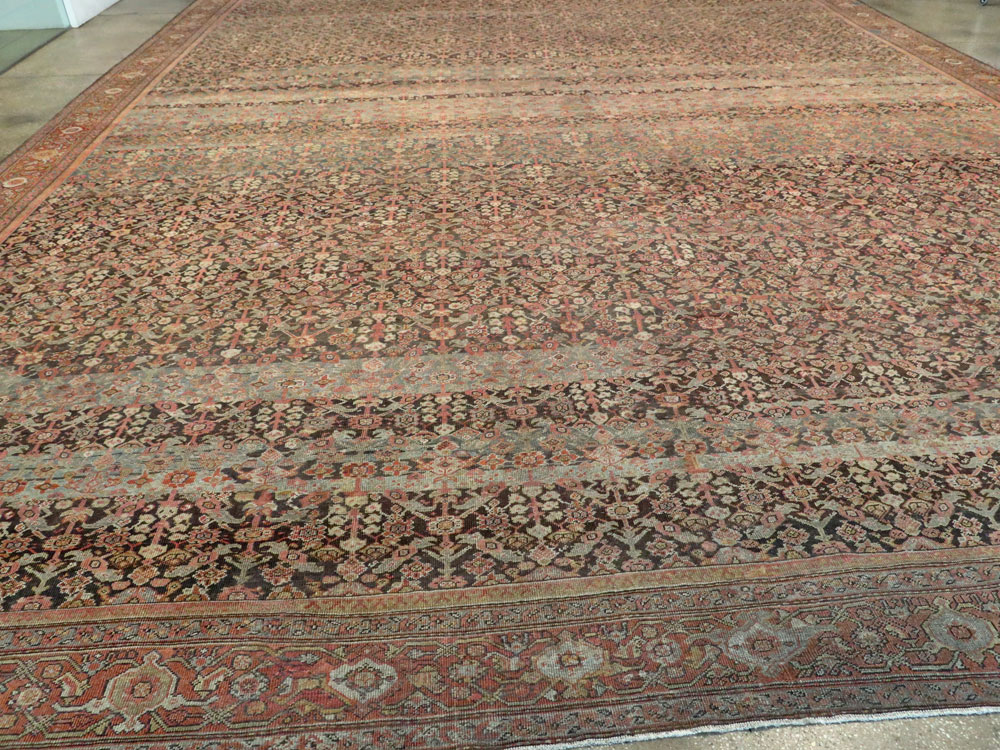 Antique fereghan Carpet - # 53569