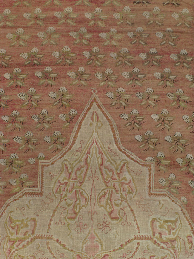 Antique ghiordes Carpet - # 11345